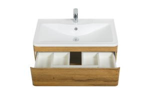 Тумба под раковину BelBagno Albano 90 светлое дерево - 3