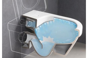 Унитаз подвесной Villeroy & Boch Architectura 4687HR01 укороченный - 2