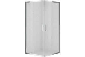 Душевой уголок Cezares Eco O-A-2-80-P-Cr стекло punto - 3