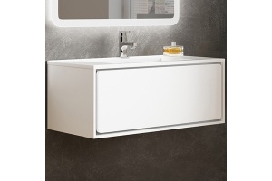 Комплект мебели Sanvit Бруно -1 90 белый глянец - 2