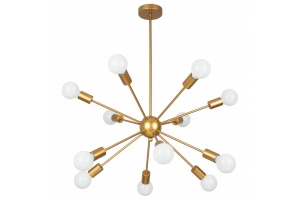 Подвесная люстра Arte Lamp Alastor A6702PL-12PB