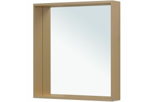 Зеркало Allen Brau Reality 70 с подсветкой латунь матовый