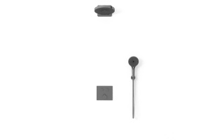 Душевой комплект Vincea Inspire с термостатом темный хром - 2