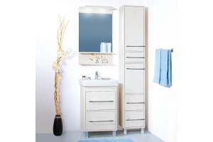 Мебель для ванной Бриклаер Чили 55 светлая лиственница С