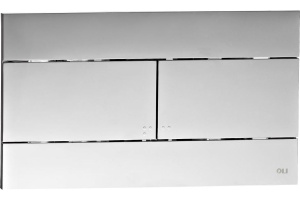 Кнопка смыва Oli Slim хром матовый (659046)