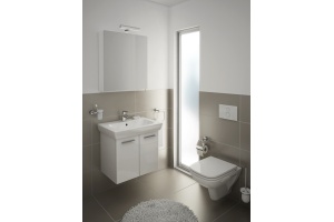 Чаша для подвесного унитаза Vitra S20 белый, без сиденья (5507B003-0101) - 3