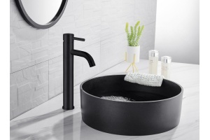 Смеситель для раковины ABBER Wasser Kreis черный матовый (AF8111B) - 2