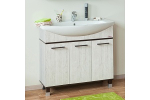 Тумба с раковиной Sanflor Толедо 85 венге, орегон