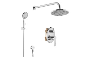 Swedbe Platta Душевой комплект со встроенным смесителем и верхним душем 5538 - 3