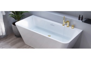 Смеситель на борт ванны Excellent Pi золото - 2