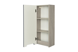 Шкаф подвесной Aquaton Оливия 35 L светлое дерево-серый - 2