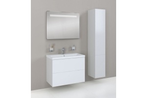 Тумба для комплекта Am.Pm Gem 75 подвесная, белый глянец, с 2 ящиками - 2