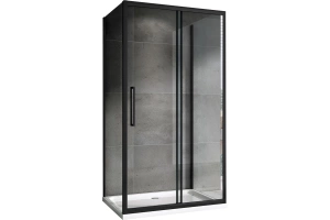 Душевой уголок Abber Schwarzer Diamant (AG30120BH-S80B-S80B)