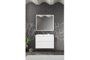 Комплект мебели BelBagno Marino 80 белый 