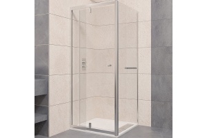 Душевой уголок RGW Passage PA-44-1 100х80 профиль хром стекло прозрачное