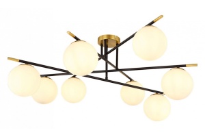 Потолочная люстра Arte Lamp Alcor A2224PL-8BK