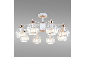 Люстра на штанге Eurosvet Lord 70075/8 белый