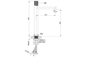 Смеситель для раковины Vincea Desire хром - 3
