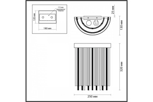 Настенный светильник Odeon Light Hall York 4788/2W - 3