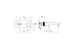 Смеситель для раковины Ideal Standard Ceraplan хром - 3
