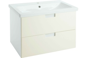 Тумба для комплекта Bellezza Пегас 80 подвесная, бежевая