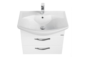 Тумба с раковиной Aquaton Ария М 65 белый - 2