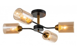 Люстра на штанге Escada Vertigo 1131/4P Black/Gold - 2