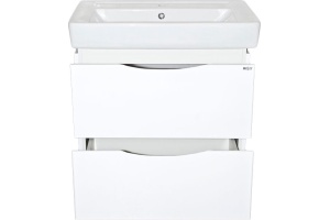 Тумба для комплекта Misty Венера 70 белая - 3