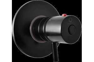 Смеситель термостатический для душа Rav Slezak Termo черный матовый