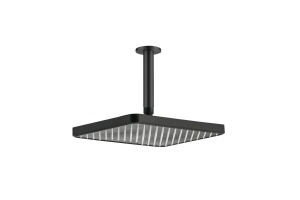 Верхний душ потолочный AQUATEK AQ2071MB, 305х205 мм, матовый черный