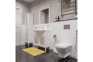 Тумба с раковиной STWORKI Хельсингборг 85 белая - 3