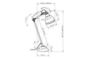 Настольная лампа офисная Lightstar Loft 765917 - 2