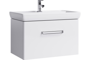 Тумба с раковиной Aqwella Neo 80 подвесная