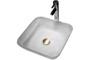 Накладная раковина Abber Glas 39 прозрачная