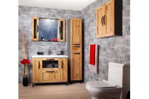 Тумба для комплекта Бриклаер Лофт 100 напольная - 2