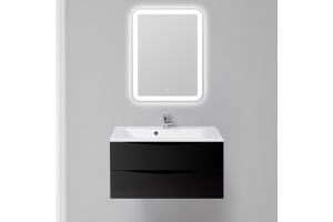Мебель для ванной BelBagno Marino 90 nero lucido