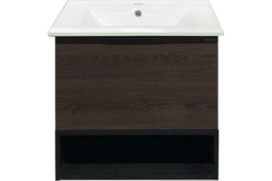 Тумба с раковиной Comforty Франкфурт 60 дуб коричневый
