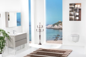 Зеркало-шкаф Armadi Art Vallessi 100 с подсветкой бежевый - 2