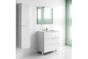 Тумба под раковину 60 см Roca Victoria Nord Ice Edition, белая ZRU9302834 - 2