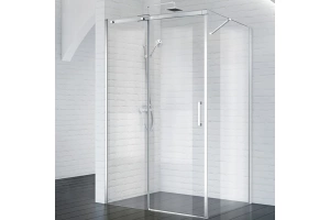 Душевой уголок BelBagno Acqua 110х100 хром (ACQUA-AH-1-110/100-C-Cr)