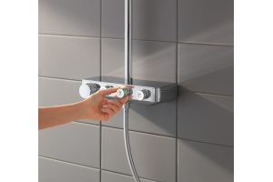 Душевая стойка Grohe Euphoria SmartControl 310 Duo Cube 26508000 с термостатом - 3