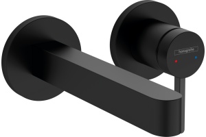 Смеситель для раковины Hansgrohe Finoris черный матовый 