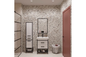 Корзина для белья DIWO Смоленск П16066 черный муар - 3