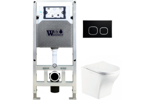 Комплект Weltwasser AMBERG 506 ST + ODENBACH 004 GL-WT + AMBERG RD-BL (10000006915)