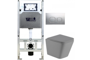 Комплект Weltwasser AMBERG 506 ST + GELBACH 004 MT-GR + AMBERG RD-CR (10000006872)