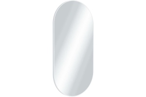 Зеркало Excellent Revia 100х50 белое матовое