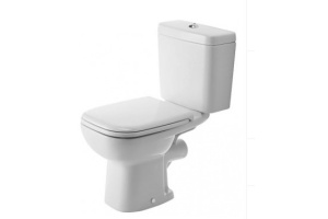 Чаша для напольного унитаза Duravit D-Code белый, без сиденья (21110900002)