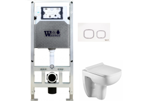 Комплект Weltwasser AMBERG 506 ST + KEHLBACH 004 GL-WT + AMBERG RD-WT (10000006894)