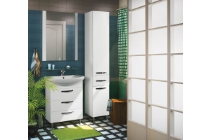 Комплект мебели напольный Aquaton Ария Н 65 белый - 2