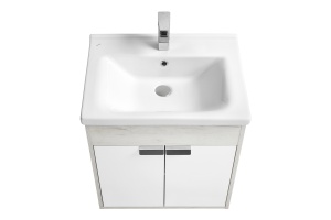 Тумба под раковину Aquaton Флай 60 белый-светлое дерево